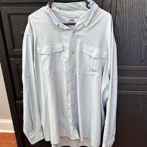 AFTCO Light Blue Fishing Shirt